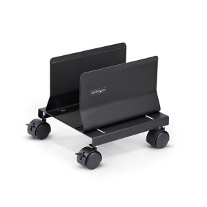 StarTech.com CPU�X�^���h/�X�g�b�p�[�t���L���X�^�[�t��/������132�`220mm/�ω׏d21kg/�f�X�N�g�b�vPC�J�[�g/�^���[�^�p�\�R�� �t���A�X�^���h CPUMOBILESTND
