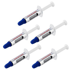 StarTech.com �M�`���V���R���O���X/�����\�T�[�}���y�[�X�g/���ˊ�^�C�v5����(�e1.5g)/�ĕ��\/�����_��������q�[�g�V���N�O���X/CPU & GPU��p�V���R���y�[�X�g/RoHS & CE�F�� SILV5-THERMAL-PASTE 