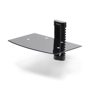 StarTech.com �Ǌ|��AV���b�N/1�i�^�C�v/�ω׏d7kg/�u���b�N�����K���X/���������\/�E�H�[���}�E���g ���[�I/�X�s�[�J�[ ���R�[�_�[ �v���C���[ �v���W�F�N�^�[ ���Ӌ@��p �E�H�[���V�F���t 1B