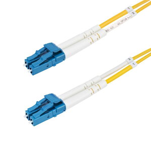 StarTech.com ���t�@�C�o�[ �P�[�u��/OS2 �V���O�����[�h/50m/LC-LC/UPC/9/125/2�c/�f���v���b�N�X/100Gb/��}������/������/LSZH/�A�N�A/�I�v�e�B�J���W�����p�[�P�[�u�� SMDOS2LCLC50M