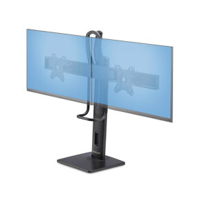 StarTech.com ���j�^�[�X�^���h/�u���^/2���/�ő�27�C���`/�ω׏d�e6kg/VESA 75x75 100x100/���������\/�H��s�v ������ PC �p�\�R�� �f���A���f�B�X�v���C�A�[�� 2MC1S-MONITOR-STAND