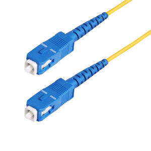 StarTech.com ���t�@�C�o�[ �P�[�u��/OS2 �V���O�����[�h/30m/SC-SC/UPC/9/125/1�c/�V���v���b�N�X/100Gb/��}������/������/LSZH/�C�G���[/�l�b�g���[�N�ʐM�p �I�v�e�B�J���W�����p�[�P�[�u�� SPSMSCSC-OS2-3