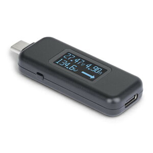 StarTech.com USB-C�d���d���`�F�b�J�[/�o����/240W PD EPR/DP Alt���[�h USB PD 3.1�Ή�/Type-C �f�W�^�� �d���d���v �p���[���[�^�[ �e�X�^�[ USBC-PWRTESTER