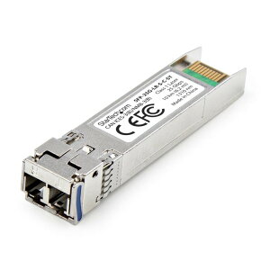 StarTech.com SFP28���W���[��/Cisco SFP-25G-LR-S�݊�/25Gbps/LC�R�l�N�^�[/�V���O�����[�h�t�@�C�o�[(SMF)/�ő�10km/1310nm Tx Rx/DDM DOM/25�M�K�r�b�g ���g�����V�[�o�[ SFP-25G-LR-S-C-ST
