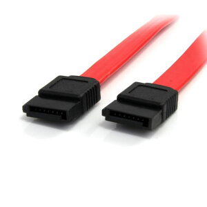 StarTech.com 60cm �V���A��ATA / SATA �P�[�u�� SATA (7�s��) �I�X - SATA (7�s��) �I�X SATA24