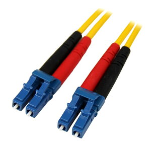StarTech.com ���t�@�C�o�[�P�[�u�� 7m LSZH�Ή��p�b�`�R�[�h OS1�d�l���� �V���O�����[�h �R�A�a9�~�N����/�c�a125�~�N���� 2�cLC-LC�R�l�N�^ SMFIBLCLC7 ���Ԏw��s��