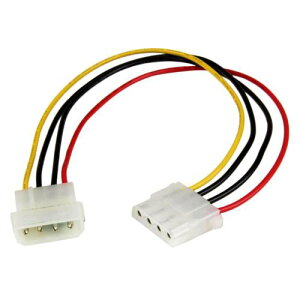 StarTech.com PC�d�������P�[�u��/LP4(��4�s���E�I�X-���X)/30.5cm LP4POWEXT12