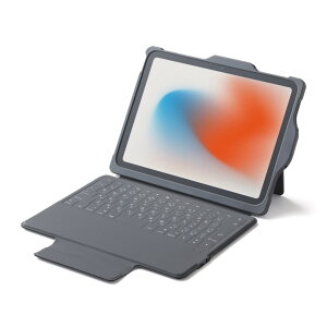 �v�����X�g�� GIGA�X�N�[������ iPad��10����p�L�[�{�[�h�P�[�X PTA-IPD10KC-GY/1Y