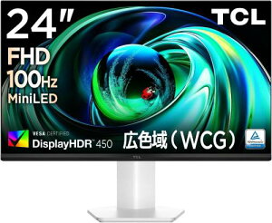 TCL JAPAN ELECTRONICS 24�C���` Mini LED���j�^�[(1920x1080/100Hz/VA/450nit/�m���O���A/HDR400/HDMI�EVGA/1�N�ۏ�) 24G54 ���Ԏw��s��