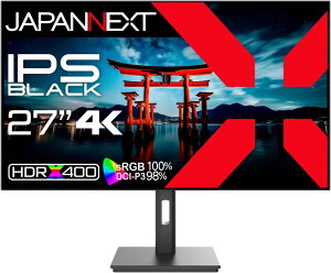 �W���p���l�N�X�g 27�C���` ���C�h 4K�t���f�B�X�v���C(3840x2160/IPS BLACK/DPx1/HDMIx2/PIP�EPBP/�X�s�[�J�[/�`���g/�����/2�N�ۏ�) JN-272IPSB4FLUHDR ���Ԏw��s��