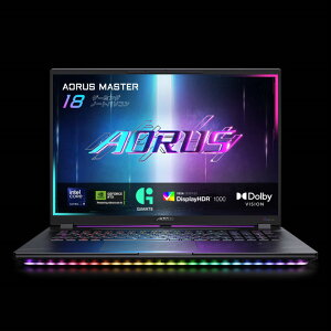 GIGABYTE AORUS MASTER 18(Intel Core Ultra 9/RTX5080/DDR5 16GBx2/Gen4 1TB+Gen4 1TB/Win11 Pro/�p��z��) AORUS MASTER 18 BYHC5JPD65JP ���Ԏw��s��