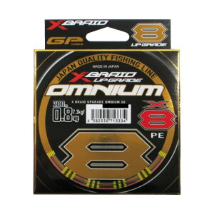 (YGK YOZ-AMI) XuCh OMNIUM X8 UPGREADE 0.8 200m ylR|X Ώۏiz