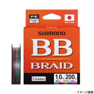 �V�}�m(SHIMANO) BB�u���C�h 200m 1.0�� 10m×5�J���[ LD-M64Y �y�l�R�|�X �Ώۏ��i�z