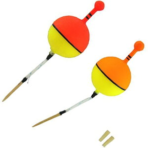 タカミヤ(TAKAMIYA) ポリカンウキ 10号 レッド/オレンジ 【ネコポス 対象商品】