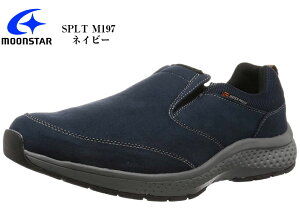 SPLT サプリストM197 (ムーンスター) MoonStar 防水仕様 スリッポンモックスニーカー 幅広4E (EEEE) ウォーキングシューズ 軽量設計で屈曲性も良くウォーキングはもちろん、里山歩きやなど様々な