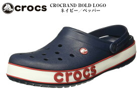 crocs (クロックス)CROCBAND BOLD LOGO CLOG クロックバンド ボールドロゴ クロッグ 206021 ビッグロゴデザインが登場 メンズ レディス