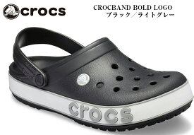 (クロックス)CROCBAND BOLD LOGO CLOG crocs クロックバンド ボールドロゴ クロッグ 206021 ビッグロゴデザインが登場 メンズ レディス