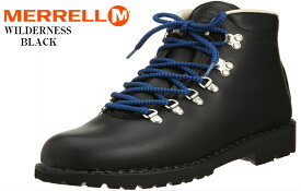 (メレル)MERRELL WILDERNESS J1015 ウィルダネス マウンテンカジュアルワークブーツ メンズ レディス 編み上げ イタリアのブーツ職人がつくりあげる、メレルの原点とも言えるブーツ