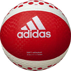 adidas(アディダス) AVSRW ソフトバレーボール アディダス ソフトバレーボール 赤×白