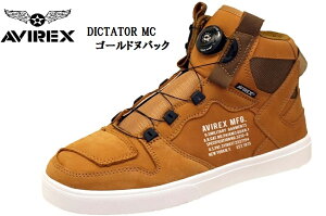 AVIREX (ABbN X)AV2278 GOLD NUBUCK DICTATOR MC t[bN [nCJbgXj[J[ oCJ[XV[YX^ C Y fBX