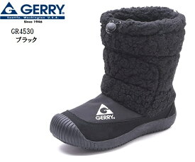 GERRY(ジェリー) GR4530 キッズ ジュニア もこもこアウトドアカジュアルブーツ防寒ブーツ 防水加工 防滑ソール スノーブーツ -