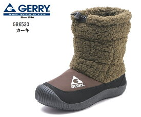 (ジェリー)GERRY GR6530 メンズ もこもこアウトドアカジュアルブーツ防寒ブーツ 防水加工 防滑ソール スノーブーツ 雨の日も雪の日も快適に履いて頂けます