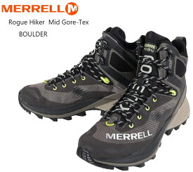 MERRELL(メレル)Rogue Hiker Mid Gore-Tex メンズ J037147 J037159 トレッキングカジュアルブーツ 強みを持つデイハイクなどライトアウトドアアクティビティ