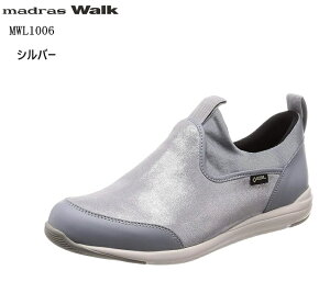 (マドラスウォーク)madras Walk GORE-TEX MWL1006 ストレッチ素材 レディス スリッポンカジュアルウォーキングスニーカーシューズ レインシューズ ソフトなストレッチを履き口に使用