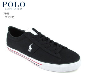 (ポロラルフローレン)POLO RALPH LAUREN P86S レディス SAYER セイヤー カジュアルキャンパススニーカー アメリカ国旗をイメージした配色のライン 通学にも最適