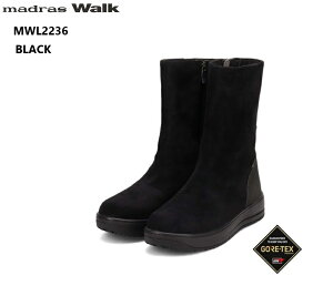 madras Walk(マドラスウォーク)MWL2236 GORE-TEX レディス厚底ミドル丈カジュアルスニーカーブーツ トラベル ウォーキングなどさまざまなライフスタイルのシーンで雨の日も晴れの日もいつでも気