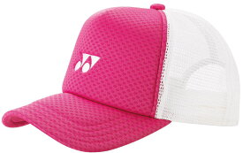 Yonex(ヨネックス) 40007 メッシュキャップ ユニメッシュキャップ キャップ 帽子 UVカット 吸汗速乾 背面ホック式 メンズ レディース