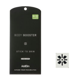 アドエルム ボディステッカー ホワイト＆ブラック ボディブースター ファッションタトゥー AddElmテクノロジー 次世代テクノロジー搭載 AddElm ADST-001 スポーツ 運動 トレーニンググッズ サポート ブレス メンズ レディース