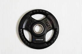 プレート 1.25kg ラバーコーティング ラバータイプ バーベル ダンベル 兼用 筋トレ ウエイトトレーニング ファイティングロード