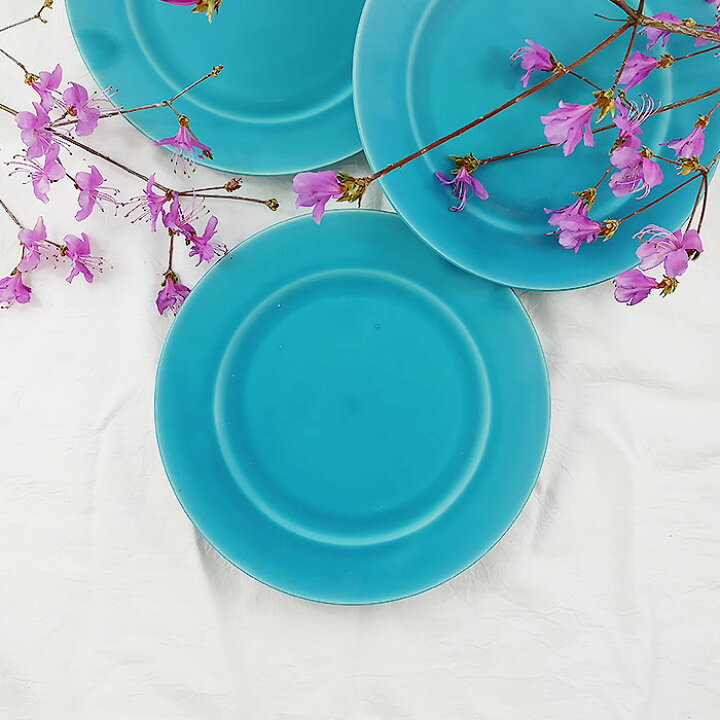 楽天市場 青空シリーズ Mt プレート 23cm 日本製 国産 美濃焼 洋食器 大皿 メインディッシュ ディナープレート ディナー皿 パスタ皿 ワンプレート モダン シンプル おしゃれ カフェ食器 カフェ風 カラフルな食器 青い食器 ターコイズブルー 青色 四器f Seasons