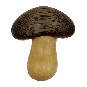 【選べる2色】きのこ 箸置き 手作り 箸置き ミャンマー製 木製 木 はしおき 箸置 カトラリーレスト 手造り てづくり ハンドメイド ギフト おしゃれ かわいい 可愛い 洋風 北欧風 テーブルウ