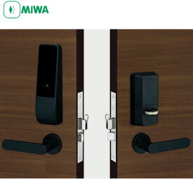 【MIWA PiACK2 smart】 カード/テンキー式電池錠 1ロック DT33～44/45～50 BK/SF【DTFL2BD01A】