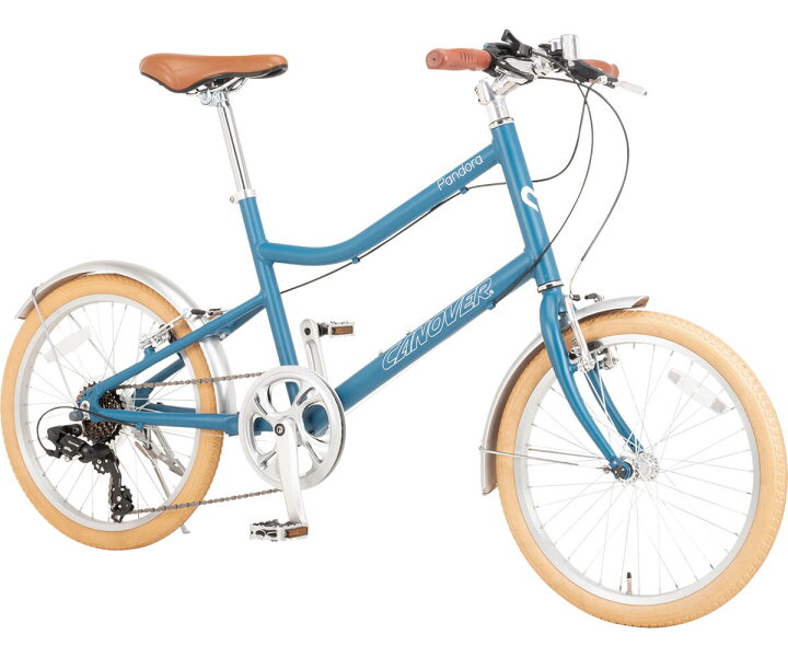 楽天市場】ミニベロ 小径自転車 20インチ シマノ7段変速 完成品【指定  