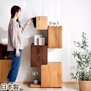 国産 完成品 シェルフ 幅60 奥行30 木製 アルダー 大川家具 リビング 収納 本棚 北欧 扉 棚 ラック 無垢 天然木 木目 木 キャビネット ブラウン 飾り棚 日本製 【超大型】【後払い不可】