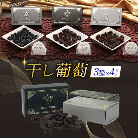 【ふるさと納税】 無添加 干しぶどう 3種×4 セット レーズン ドライフルーツ 食べ比べ 旅路 ナイアガラ ピノノワール ブドウ ぶどう 葡萄 フルーツ 加工食品 お菓子 スイーツ おつまみ おやつ 北海道 札幌市
