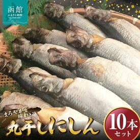 【ふるさと納税】丸干しにしん10本セット「函館 山崎水産」
