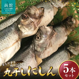 【ふるさと納税】丸干しにしん5本セット「函館 山崎水産」