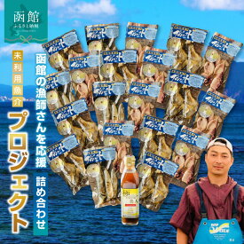 【ふるさと納税】函館の漁師さんを応援！未利用魚介プロジェクト詰め合わせ2