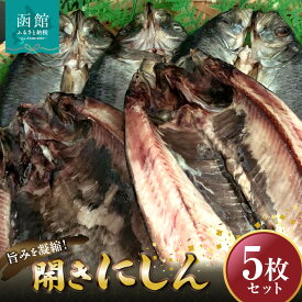 【ふるさと納税】開きにしん5枚セット「函館山崎水産」