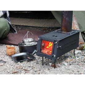 【ふるさと納税】新保製作所 ソロ 薪ストーブ「INSERTOSS インサートス」 | ストーブ 薪ストーブ アウトドア キャンプ 屋内 屋外 調理可能 小樽市 北海道 送料無料