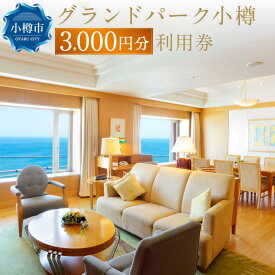 【ふるさと納税】【金額選択可能】グランドパーク小樽 3,000円～200,000円利用券 | 旅行 宿泊 ホテル 宿泊券 利用券 トラベル 小樽市 北海道