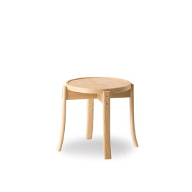 【ふるさと納税】旭川家具 カンディハウス ルントオム スツール（木座） 北海道タモNF_00256 | 国産家具 国産 スツール スタッキング 椅子 いす 単品 1脚 木製 無垢材 家具 インテリア おしゃれ ダイニング 旭川市 北海道ふるさと納税 北海道 送料無料