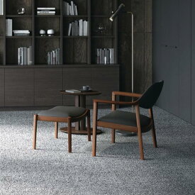 【ふるさと納税】旭川家具 カンディハウス WING LUX リビング アームチェアー スツール サイドテーブル_03099 | インテリア ファニチャー 人気 おすすめ 送料無料