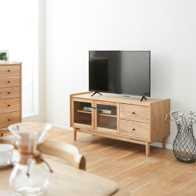 【ふるさと納税】旭川家具 MUKU工房オリジナル ジャム テレビ台 ハイ 120 北海道ナラ 【 国産 無垢 インテリア 木製 収納 コンパクト テレビボード テレビ台 ハイボード AVボード リビング 北海道 】 _04578 | インテリア ファニチャー 人気 おすすめ 送料無料