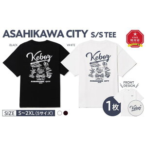 yӂ邳Ɣ[ŁzASAHIKAWA CITY S/S TEEyWHITE܂BLACK/S`2XLIzy TVc  100% Vc gbvX  kC s z
