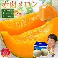 【ふるさと納税】【楽天限定】【先行予約】北海道「赤肉メロン」L玉orLL玉...